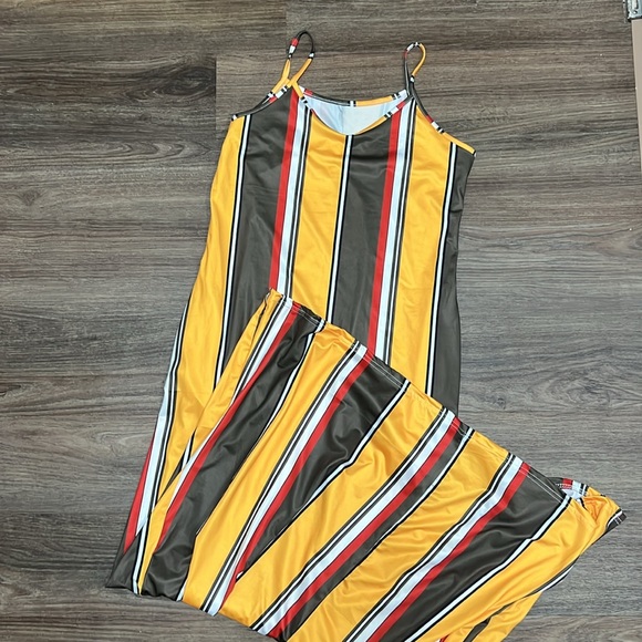 Multicolor long dress, size M/L - Picture 1 of 6